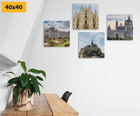 SET OBRAZŮ HISTORICKÉ PAMÁTKY - SESTAVY OBRAZŮ - OBRAZY