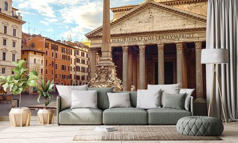 FOTOTAPETE RÖMISCHE BASILIKA - TAPETEN VON STÄDTEN - TAPETEN