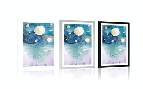 POSTER – CIELO NOTTURNO - UNIVERSO E STELLE - POSTER