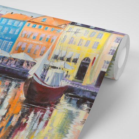 SELBSTKLEBENDE TAPETE ÖLGEMÄLDE VENEDIG - SELBSTKLEBENDE TAPETEN - TAPETEN