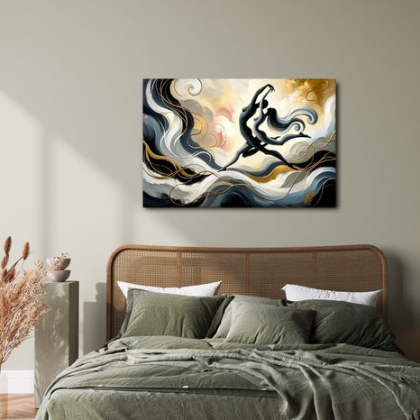 OBRAZ TANEC V OBLACÍCH ELEGANCE - OBRAZY LIDÍ - OBRAZY