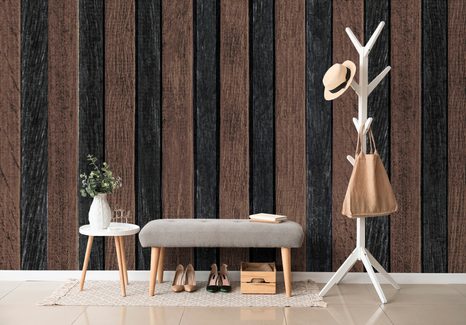 TAPET AUTOADEZIV CU MOTIV DE LEMN ÎNTUNECAT - TAPETURI - 🔥 REDUCERE TOTALÃ