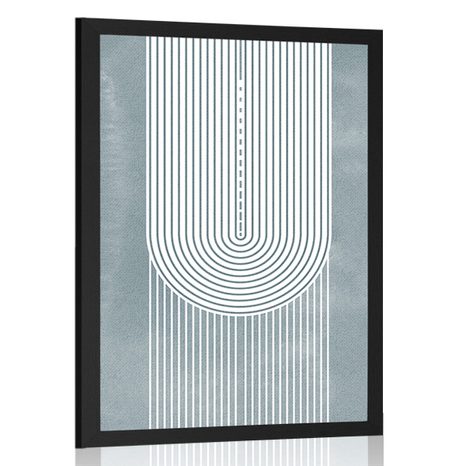 PLAKAT BOHO DUGA MID-CENTURY - MOTIVI IZ NAŠE RADIONICE - PLAKATI