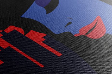 OBRAZ NÁDHERNÁ CIZINKA VE MĚSTĚ - POP ART OBRAZY - OBRAZY