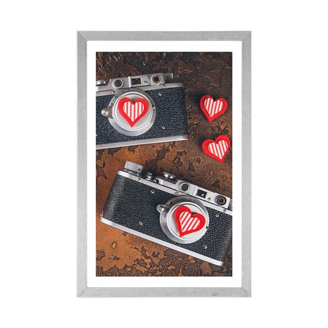 POSTER – DUE MACCHINE FOTOGRAFICHE RETRÒ - VINTAGE E RETRÒ - POSTER