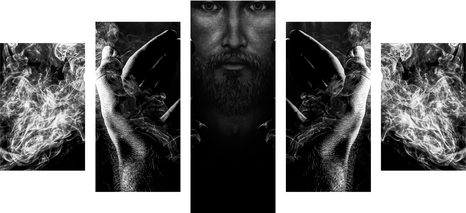 5 ΜΈΡΗ ΕΙΚΌΝΑ ΠΊΣΤΗ ΣΤΟΝ ΙΗΣΟΎ ΣΕ ΑΣΠΡΌΜΑΥΡΟ - ΠΊΝΑΚΕΣ ΑΣΠΡΌΜΑΥΡΕΣ - ΠΊΝΑΚΕΣ