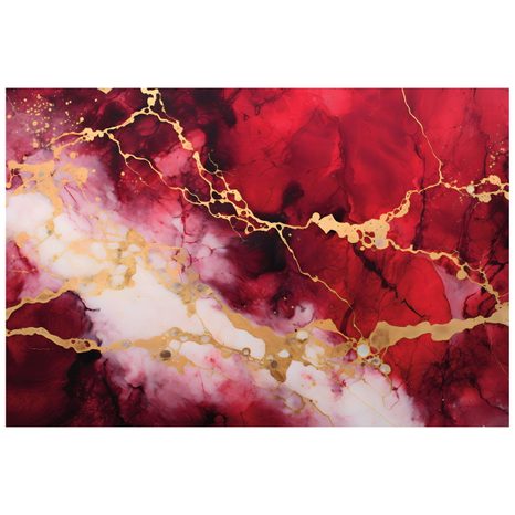 SELBSTKLEBENDE TAPETE IMITATION ROTER MARMOR - SELBSTKLEBENDE TAPETEN - TAPETEN