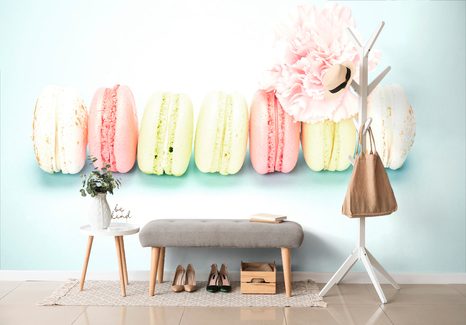 SAMOLEPÍCÍ FOTOTAPETA CHUTNÉ MAKRONKY - SAMOLEPÍCÍ TAPETY - TAPETY