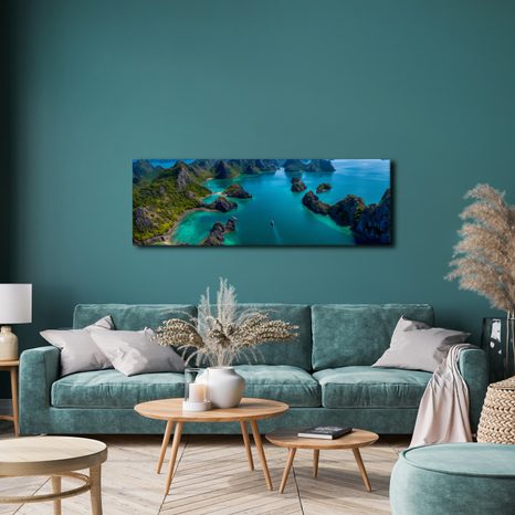 WANDBILD RUHIGE MEERESBLICKE - BILDER MEER UND STRAND - BILDER