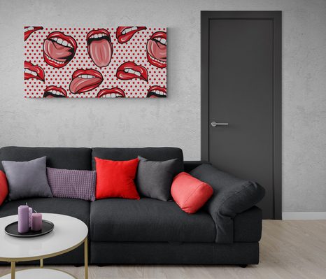 WANDBILD POP-ART-REBELLION - POP-ART-BILDER - BILDER