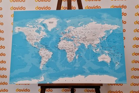 PARAFAKÉP STÍLUSOS VILÁG TÉRKÉP - PARAFA KÉPEK - KÉPEK