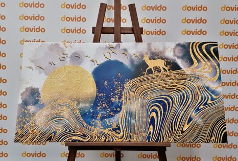 КАРТИНА НА ПЛАТНО – ЧУДЕСЕН ПЕЙЗАЖ - АБСТРАКТНИ КАРТИНИ - КАРТИНИ