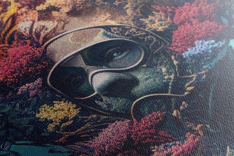 STAMPA SU TELA – SUB SURREALISTA - QUADRI DEL MONDO SOTTOMARINO - STAMPE E QUADRI