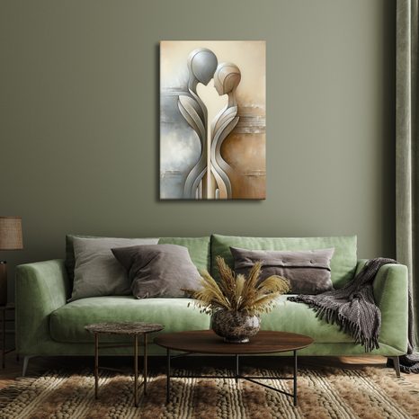 OBRAZ BLÍZKOST V ABSTRAKCI - OBRAZY LÁSKA - OBRAZY