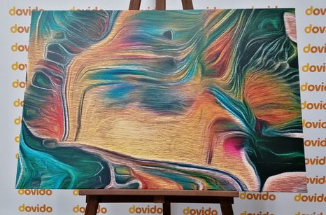 WANDBILD PSYCHEDELISCHE ABSTRAKTION - ABSTRAKTE BILDER - BILDER