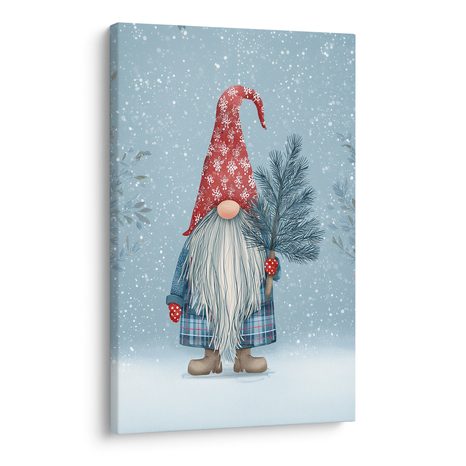 OBRAZ VÁNOČNÍ KOUZLO S TRPASLÍKEM - VÁNOČNÍ A ZIMNÍ OBRAZY - PICTURES