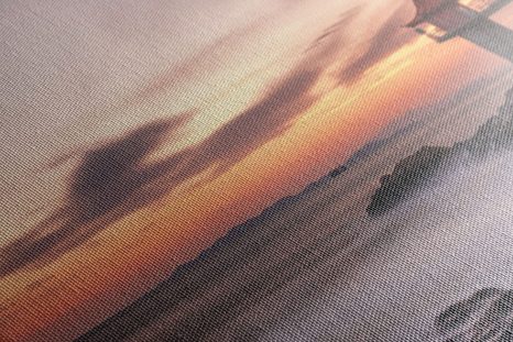 OBRAZ PIĘKNY KRAJOBRAZ NAD MORZEM - OBRAZY PRZYRODY I KRAJOBRAZY - OBRAZY