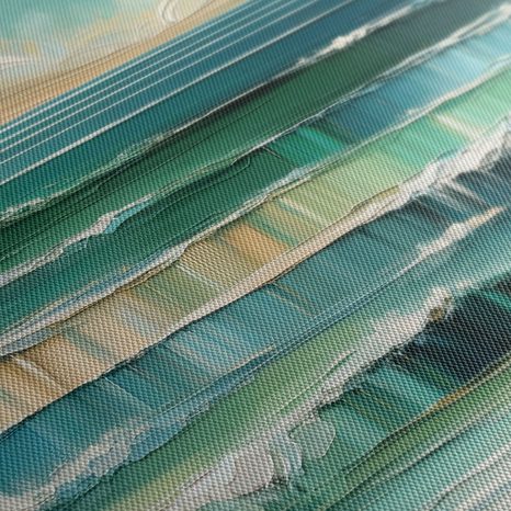 WANDBILD OZEANWELLEN UND HIMMEL - BILDER MEER UND STRAND - BILDER