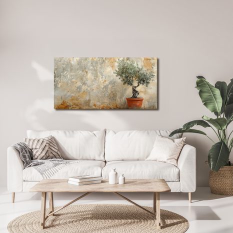 SLIKA MASLINA U LONCU - SLIKE MRTVE PRIRODE - SLIKE