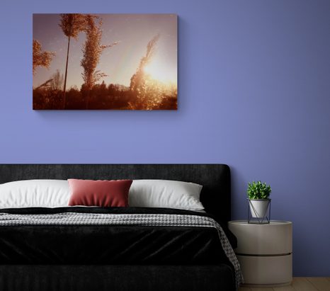 OBRAZ ATMOSFÉRA PODZIMU - OBRAZY VÝCHOD A ZÁPAD SLUNCE - OBRAZY