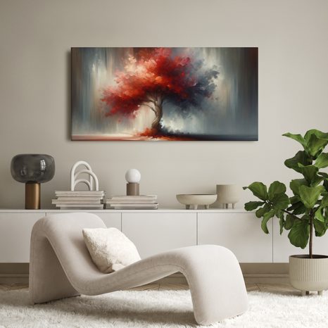 SLIKA DRVO ŽIVOTA U MAGLI - SLIKE STABLA ŽIVOTA - SLIKE