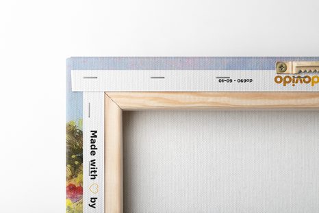 КАРТИНА НА ПЛАТНО – РИСУВАНИ МАКОВЕ НА ЛИВАДА - КАРТИНИ - 🔥 ТОТАЛНА РАЗПРОДАЖБА