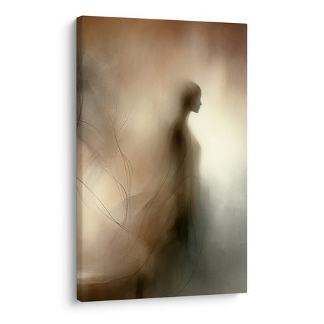 WANDBILD ÄTHERISCHE GESTALT IM LICHT - WANDBILDER FRAUEN - BILDER