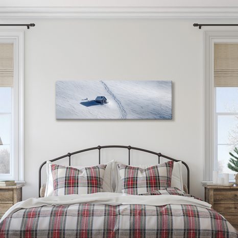 OBRAZ ZIMNÍ POHÁDKA NA HORÁCH - VÁNOČNÍ A ZIMNÍ OBRAZY - OBRAZY