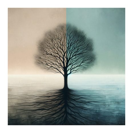 WANDBILD BAUM DES LEBENS BALANCE - BILDER BÄUME DES LEBENS - BILDER