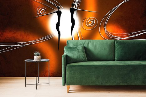 TAPETA ETNO LÁSKA - ABSTRAKTNÍ TAPETY - TAPETY