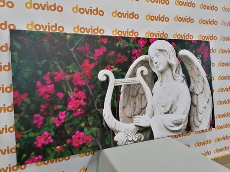 KÉP HÁRFÁN JÁTSZÓ ANGYAL - ANGYALOS KÉPEK - KÉPEK