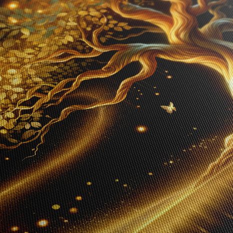 OBRAZ STROM ŽIVOTA ZLATÁ MAGIE - OBRAZY STROMY ŽIVOTA - OBRAZY