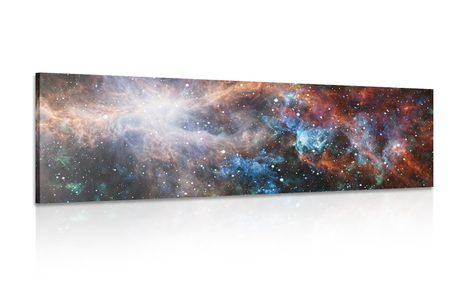 CANVAS PRINT ENDLESS GALAXY - PICTURES OF SPACE AND STARS - PICTURES