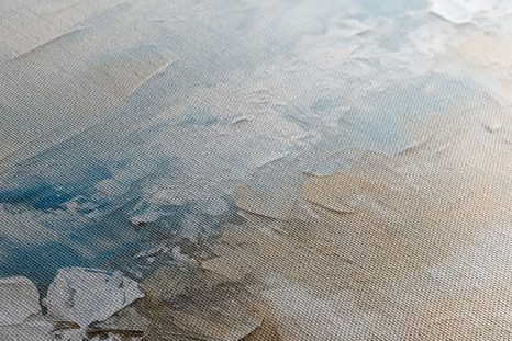 OBRAZ IMITÁCIA OLEJOMAĽBY PLÁŽE A OBLOHY - ABSTRAKTNÉ OBRAZY - OBRAZY