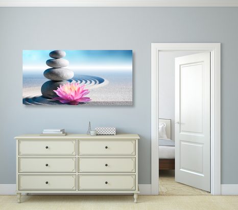 OBRÁZEK WELLNES KAMENY - OBRAZY FENG SHUI - OBRAZY