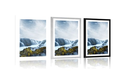 AFFICHE – CASCADES MAJESTUEUSES - NATURE - AFFICHES