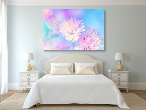 WANDBILD CHRYSANTHEME - BILDER BLUMEN - BILDER