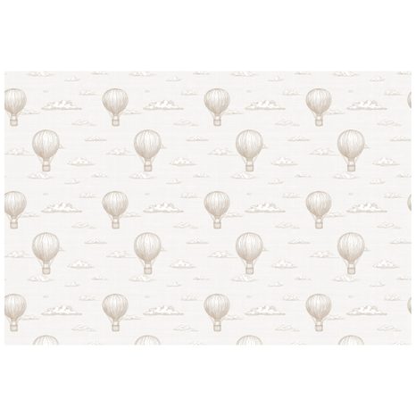 SAMOLEPÍCÍ TAPETA HORKOVZDUŠNÉ BALÓNY V OBLACÍCH - VZOROVANÉ TAPETY - TAPETY