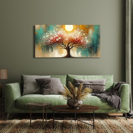 OBRAZ STROM ŽIVOTA V ROZKVĚTU - OBRAZY STROMY ŽIVOTA - OBRAZY