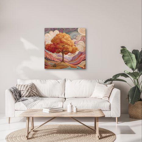 OBRAZ MYSTICKÝ STROM ŽIVOTA V KRAJINĚ - OBRAZY STROMY ŽIVOTA - OBRAZY