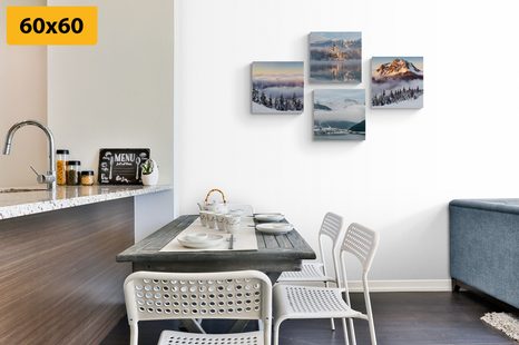 BILDER-SET VERSCHNEITE WINTERLANDSCHAFT - BILDERSETS - BILDER