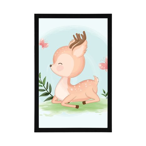 PLAGÁT ROZTOMILÝ SRNČEK - ZVIERATKÁ - PLAGÁTY