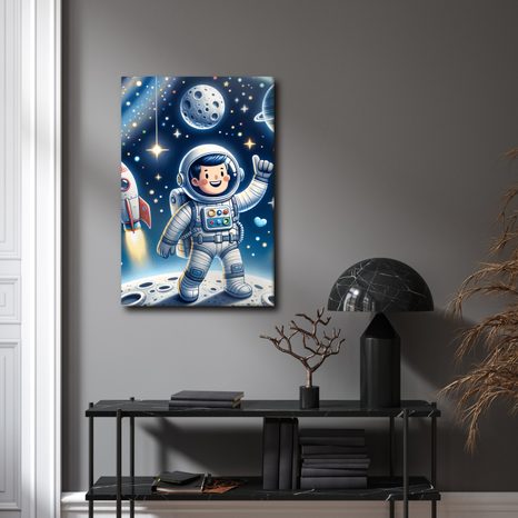 OBRAZ VESMÍRNÉ SNY MALÉHO PRŮZKUMNÍKA - CHILDREN'S SPACE PICTURES - PICTURES