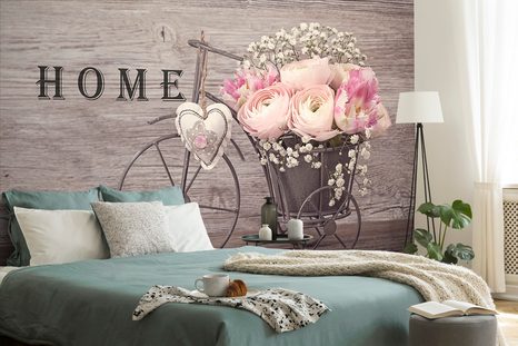 WALLPAPER FLOWERS IN A VINTAGE VASE WITH AN INSCRIPTION - WALLPAPERS QUOTES AND INSCRIPTIONS - WALLPAPERS