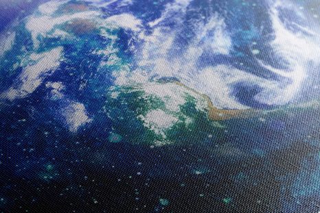 WANDBILD PLANET ERDE - BILDER VON UNIVERSUM UND STERNEN - BILDER