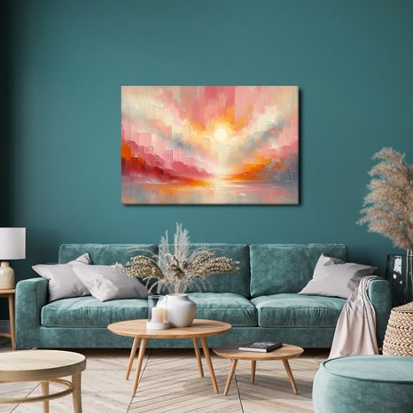 OBRAZ PASTELOVÝ VÝCHOD SLUNCE - OBRAZY PODLE MOTIVU - OBRAZY