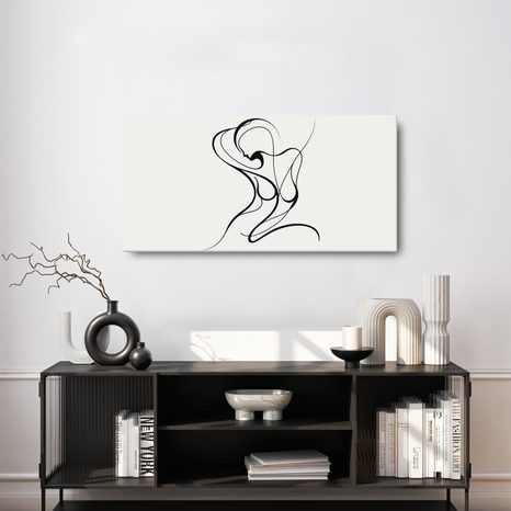 OBRAZ UMĚLECKÉ KŘIVKY ŽENY - OBRAZY ŽENY - OBRAZY