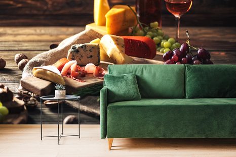 FOTOTAPETA SÝROVÉ VARIACE NA DESCE - TAPETY JÍDLA A NÁPOJE - TAPETY