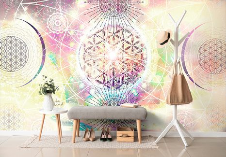 TAPETA MANDALA ZANIMIVEGA IZGLEDA - TAPETE FENG SHUI - TAPETE