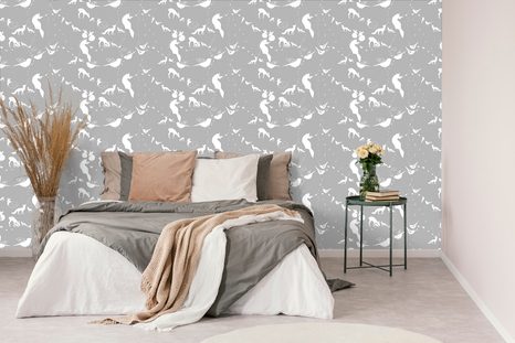 TAPETE GEHEIME SPRACHE DER TIERE - TAPETEN MIT TIERMOTIVEN - TAPETEN